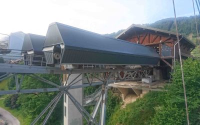 Capotage acoustique d’une gare télécabine (74)