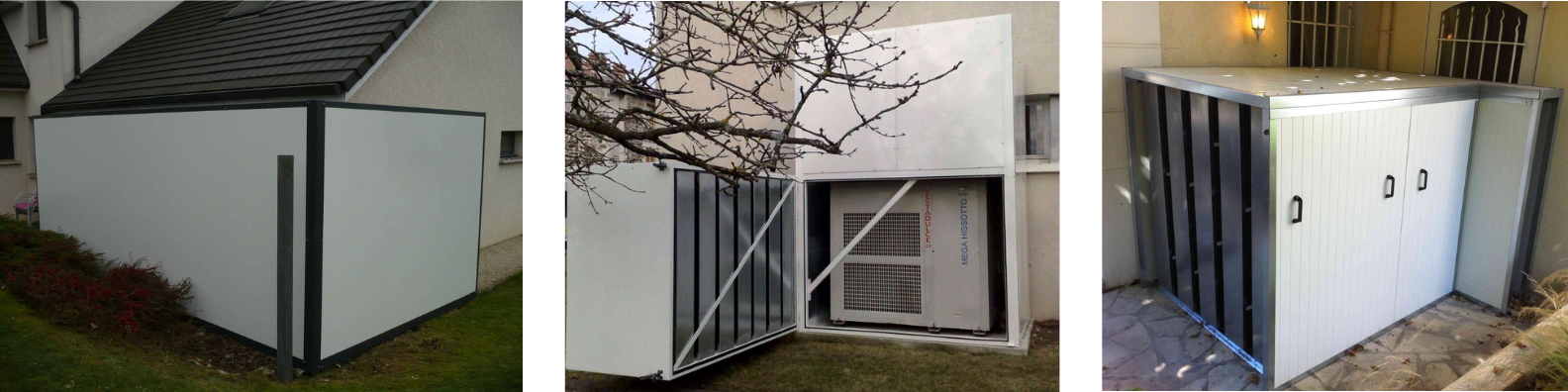 Trois climatisations différentes