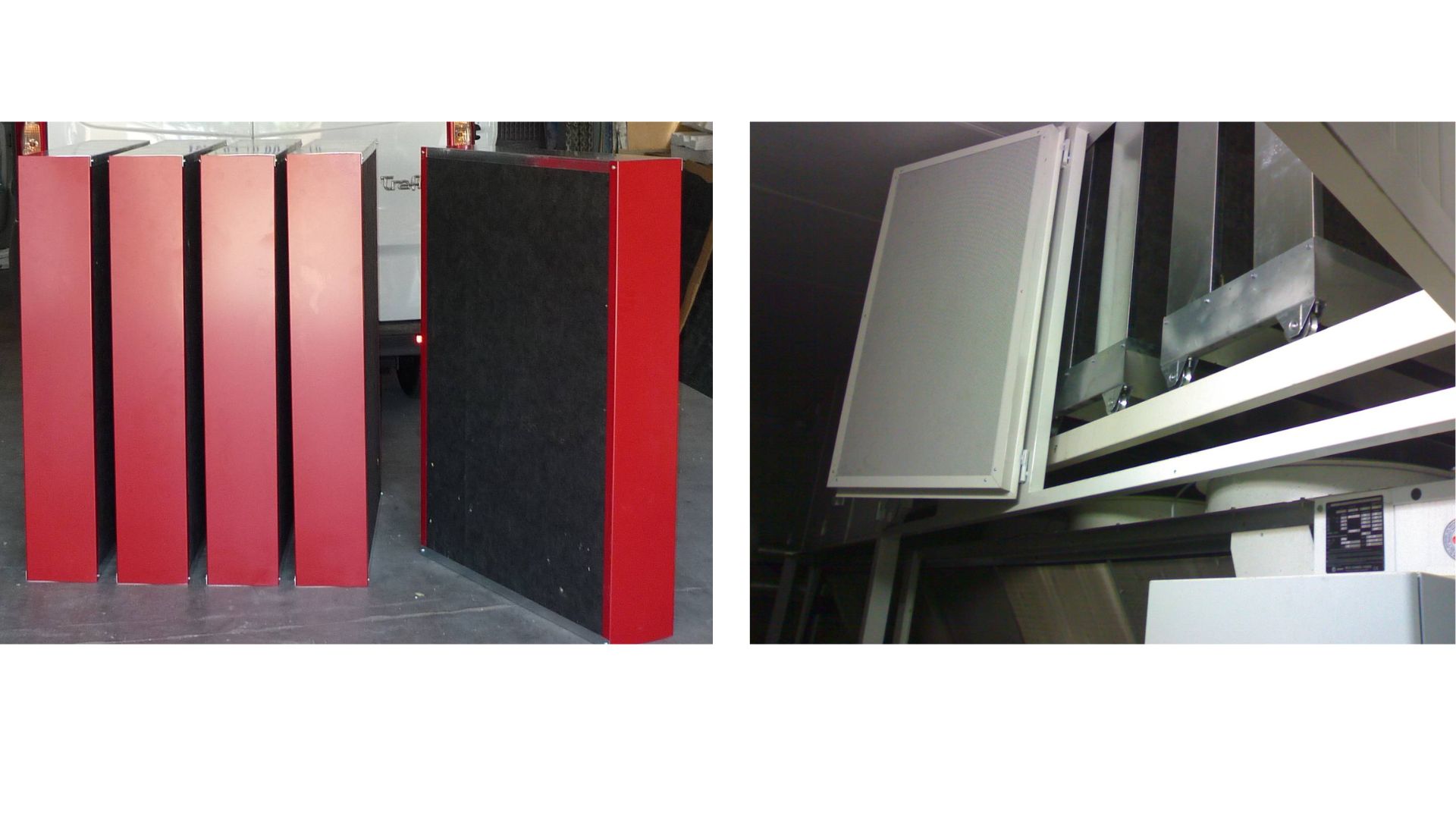 différentes bafles acoustiques