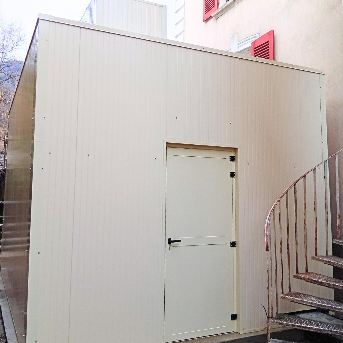 Vue d'ensemble capotage acoustique